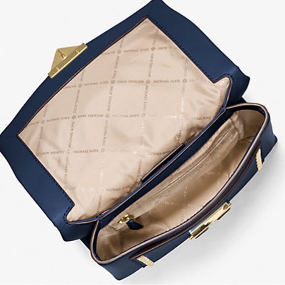 Michael Kors Cece Medium Studded Faux Leather Shoulder Bag - Picture 5 of 14